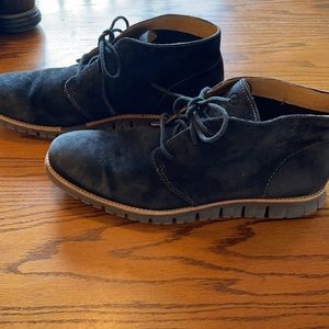 LEATHER SUEDE CHUCKA BOOT COLE HAAN